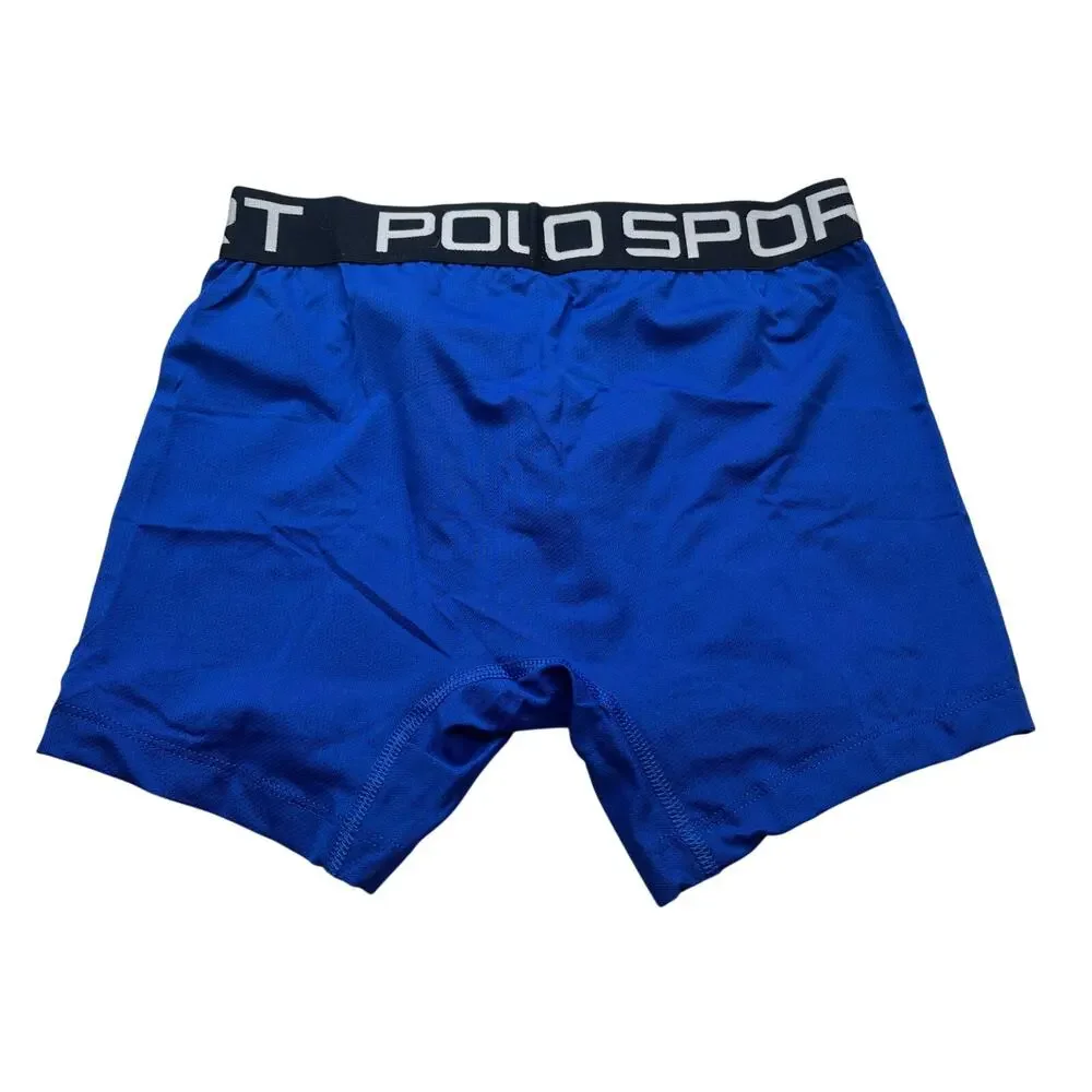 9-79 POLO SPORT Ralph Lauren NWT $34 Mesh Boxer Brief Underwear 2-PACK Small